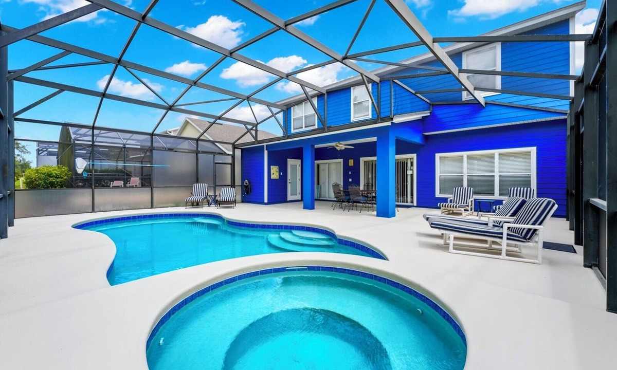 Davenport Villa | 5 STAR LUXRY SOUTH FACING LARGE POOL DECK GOLF/DISNEY VILLA, VERY PEACEFUL