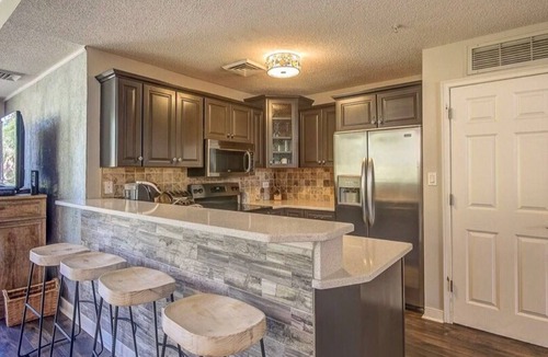 North Forest Beach Condo | 2201 SeaCrest. Renovated 1BR + Bunk Alcove — 2 Full Baths, Sleeps 6