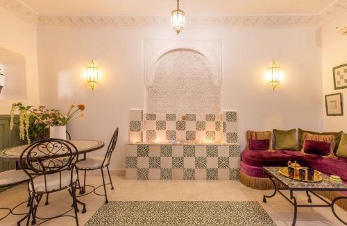 Riad Zitoun Jdid House | Boutique Riad Prive, Patio Vert & Design Rooftop, 4 Pers, Wi-Fi