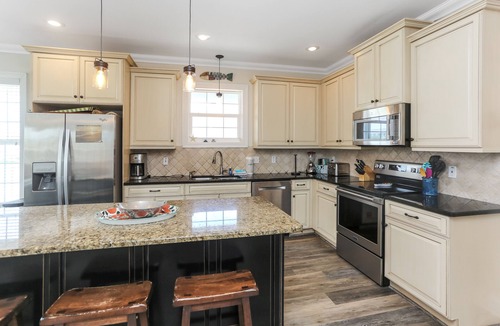 Seagrass House | Gulf Views, Private Pool, Steps to Beach, North Cape, Pets Ok, Bikes & Kayaks