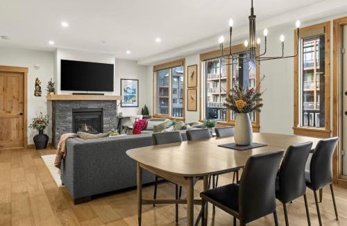 Canmore Apartment | New Spacious Mountain View Condo in Canmore With Hot Tub, Park Pass, Prime Location