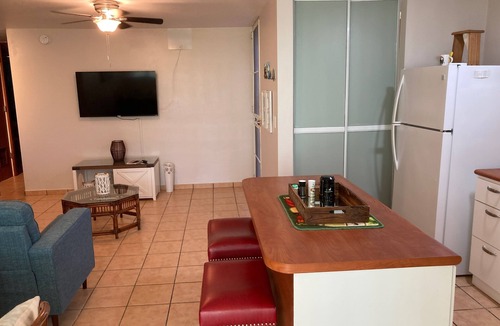 Cabo Rojo Condo | Puerto Salinas 3 bdrm fully air conditioned garden apartment, WiFi, 2 parkings