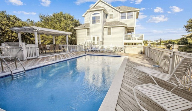 1488 - Sandy Pause - Sleeps 15 | Pool, Hot Tub & Walk to Beach
