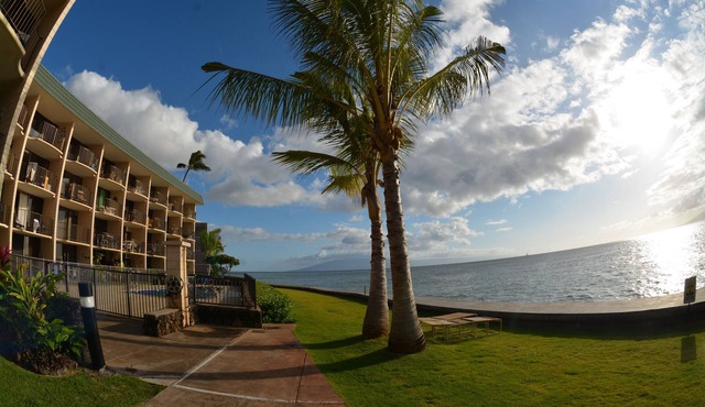 Affordable oceanfront condo, amazing views, sunsets, beaches, pool in West Maui