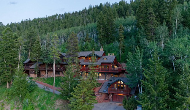 Alpine Setting Nestled Against the National Forest