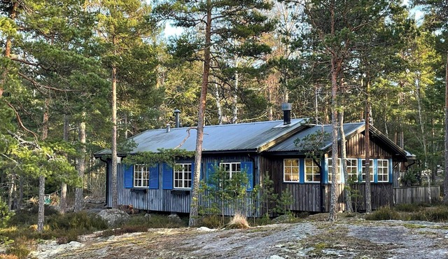 Archipelago charm on Möja near sea and nature