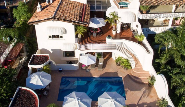 beautiful villa hillside ,stunning views , private pool , staff service