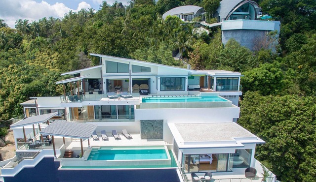 Chaweng Peak Villas - 8 Bedrooms Villa With Infinity Pools