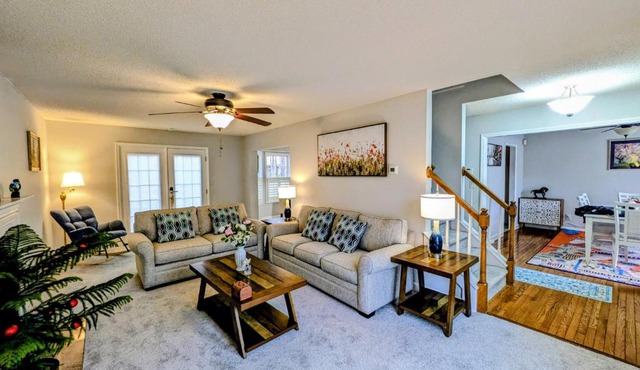 Cozy 3BR 3BA Entire House near RTP RDU Cary Apex