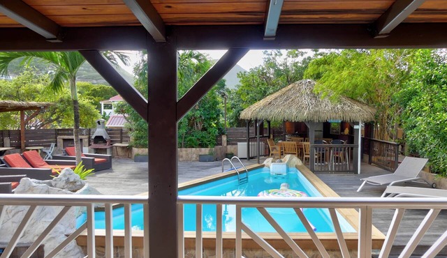 Cozy cottage "Cocotier" w/pool in the complex
