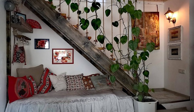 Helen and David's apartment, Bird's nest"