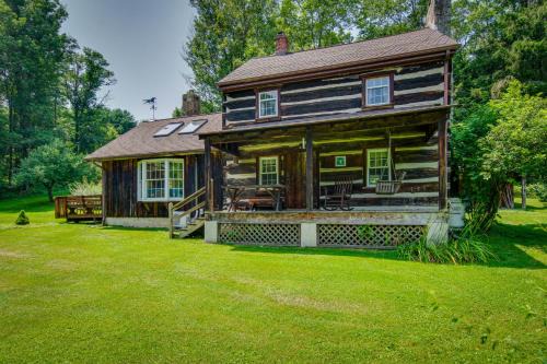 Historic Morrisdale Area Cabin w/Deck & Fireplace