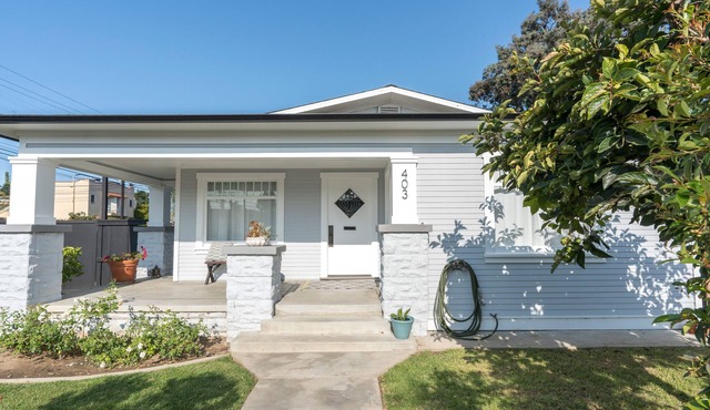Long Beach Craftsman House. Historic district house-centrally located