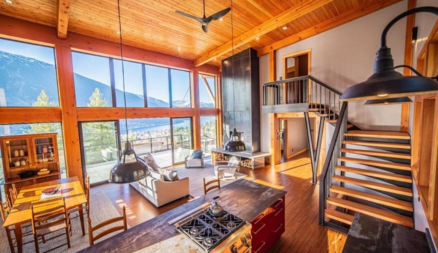 Luxe Modern Timberframe - Iconic Panorama Views Air-Con