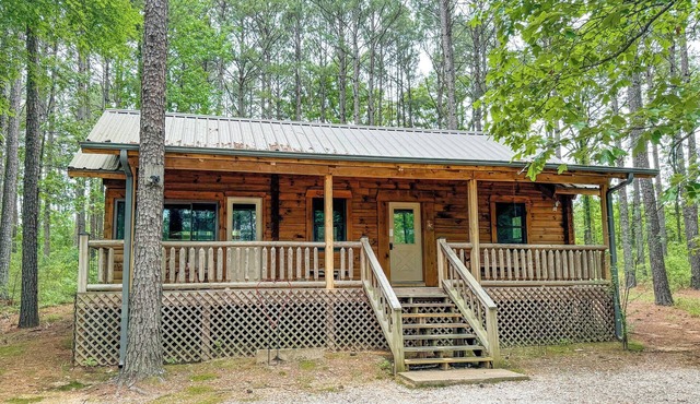 Luxury cabin getaway on a 40 acre retreat