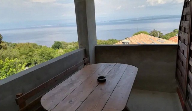 One bedroom apartment with balcony and sea view Beli, Cres (A-22435-b)