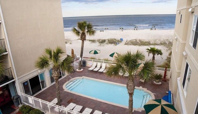 Partial Ocean View Room w/Free WiFi, Private Balcony, & Walk-In Shower