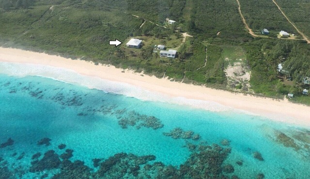 Private and Secluded Beachfront House on Deserted Pink Sand Beach