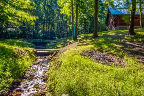 Secluded Cabin w/On-Site Creek + Trails!