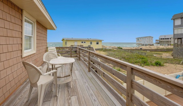Semi-Oceanfront Home w/Private Saltwater Pool, Hot Tub, Rodanthe Pier Passes