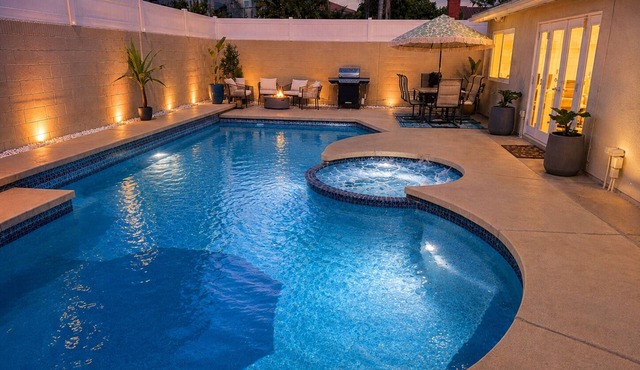 Serene 3BR Oasis with Pool – Minutes to Disney & LA