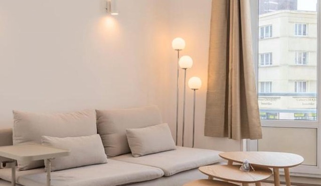 Spacious and bright studio in the center.