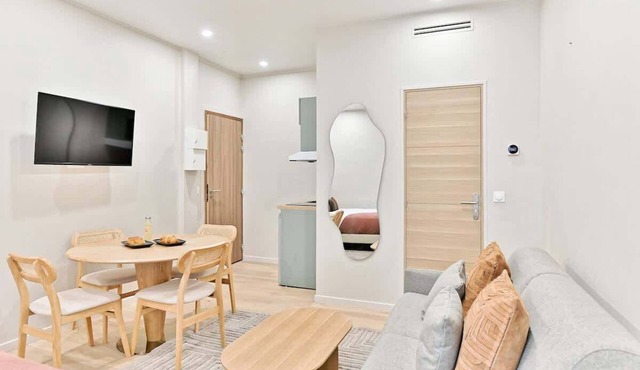 Studio climatisé & confortable – Paris 17