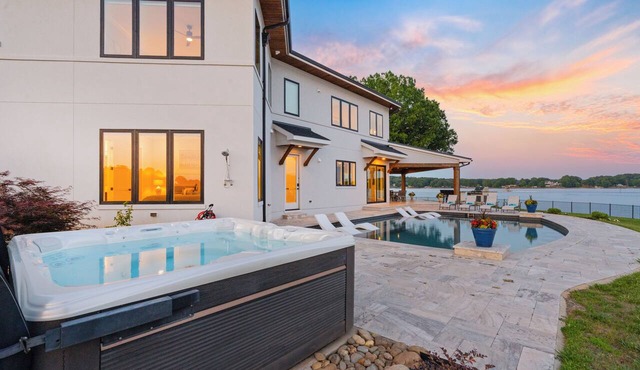 Waterview Oasis | Pool & hot tub| Game Room | Outdoor Kitchen