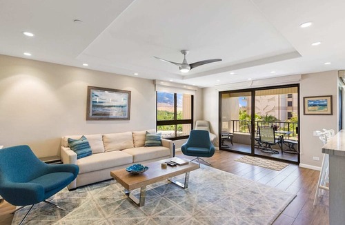 Kaanapali Condo | Maui Resort Rentals: Kaanapali Ali'i 362 - Elegantly Remodeled 6th Floor 2BR w/Ocean AND Mountain Views!