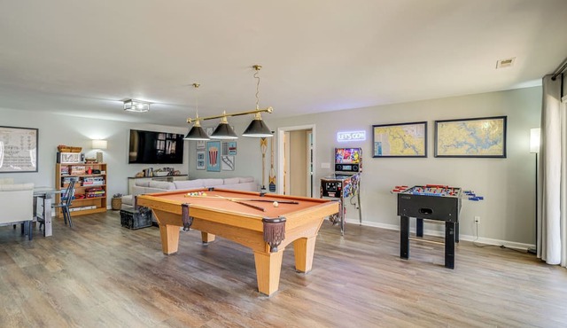 Fish, Boat & Hike: Lakefront Home w/Game Room!